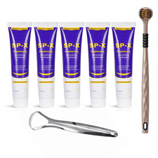 7Pcs/set SP-X Toothpaste Hydroxyapatite 300 Enamel Repair  Microbial Balance