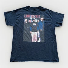 Vintage Limp Bizkit Shirt Mens L Parking Lot Band Tee Y2K Nu Metal Rap