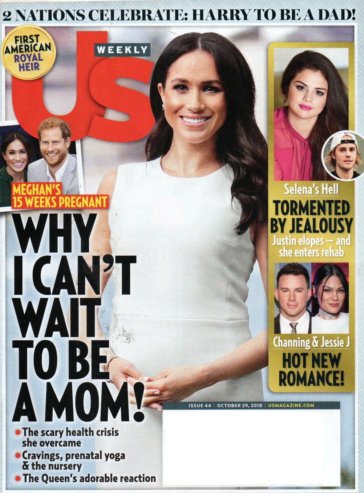 Us Weekly October 29 2018 Meghan Markle Selena Gomez Channing Tatum Jessie J