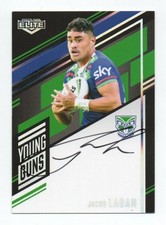 2025 Nrl Elite Young Guns Black Signature (YGS16) Jacob LABAN Warriors 153/159
