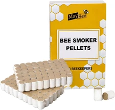 Bee Smoker Pellets, 108 Pack, Natural Hive Beekeeping and Beekeeper Accessories 