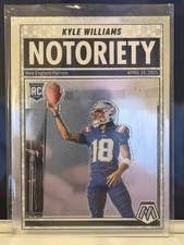2025 Panini Mosaic #23 Kyle Williams Notoriety Mosaic