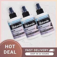 3 X Jerome Russell Bblonde JPLEX 4 Bond Maintainer - Hair Treatment to Protect