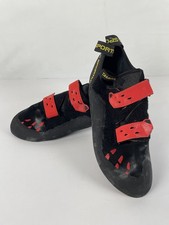 Excellent La Sportiva Tarantula Men's Climbing Shoes, Black/Poppy, M47