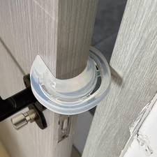 Silicone Door Pinch Guard and Door Slam Stopper, Door Protector for Finger Sa...