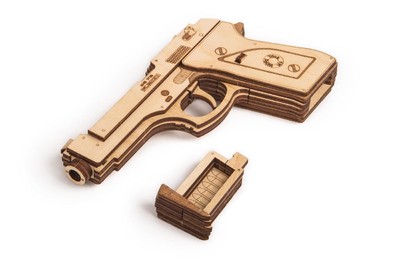 WOOD TRICK Gun M1 + Schießstand