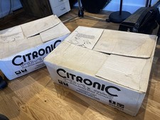 CITRONIC PD-1s Mk 2 DIRECT DRIVE DJ TURNTABLES X 2 + CDM 5:2K WITH 3 BAND KILL
