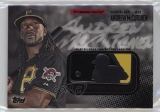 2015 Topps MLB Silhouetted Batter Logo Pin Manufactured Relic Andrew McCutchen
