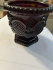 Vintage Avon 1876 Cape Cod Ruby Red Glass Sugar Bowl — photo 2