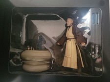 Star Wars Black Series SDCC EXCLUSIVE Obi-Wan Kenobi with Leia hologram NEW 2016