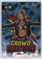 2024 Upper Deck Allure AEW Crowd Reaction Green Quartz 70/99 Anna Jay #CR-3 1g0e