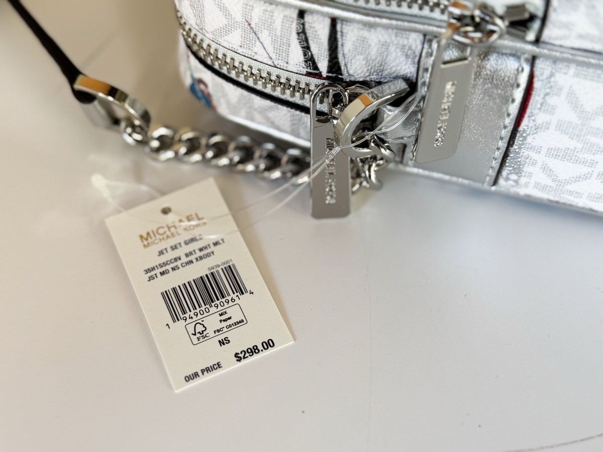 Michael Kors Jet Set Girls Md North South Chain Crossbody 