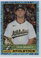 2025 Heritage High Number Chrome Light Blue Sparkle Max Muncy Rookie RC 04mf