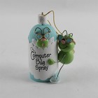 1999 Roman Inc Computer Bug Spray Ornament NIB Vintage Holiday Collectible — photo 4