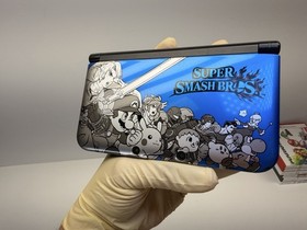 Nintendo 3DS XL Super Smash Bros. Limited Edition Blue With 10 Games And Charger