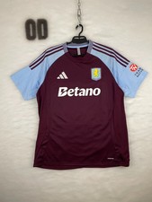 Adidas Aston Villa 2024-2025 Home Jersey Shirt Size XL