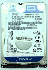 Western Digital WD Blue 500GB 2.5" SATA 6Gb/s Laptop Hard Drive HDD WD5000LPVX