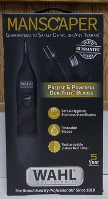 MANSCAPER By Wahl Electric Waterproof Shaver To Safely Detail On Any Terrain