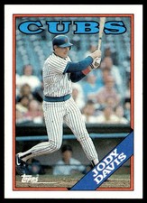 1988 Topps Jody Davis Chicago Cubs #615