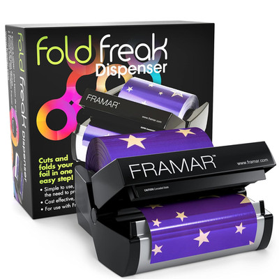 Framar Fold Freak Foil Dispenser for Aluminum Foil, Hair Color Foils - Cuts and