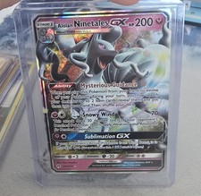 Alolan Ninetales GX (Full Art) 132/214 - Lost Thunder Holo on eBay