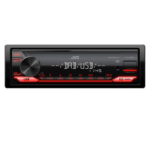 JVC JVC Shallow Mount, Mechless DAB+ Media Player - KD-X182DB - Image 2