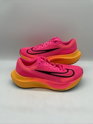Herren Nike Zoom Fly 5 Laufschuhe Hyper Pink Laser Orange UK 11 EU 46 NEU