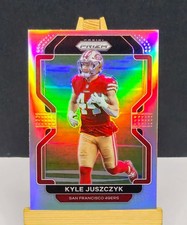 2021 Prizm #57 Kyle Juszczyk SILVER HOLO PRIZM 49ers Football Card Parallel 