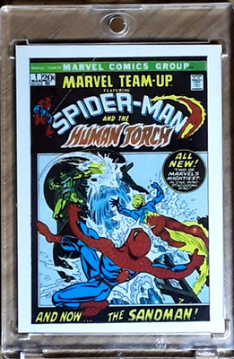 1984 Erstausgabe Hüllen Karte 19 MARVEL TEAM UP.
