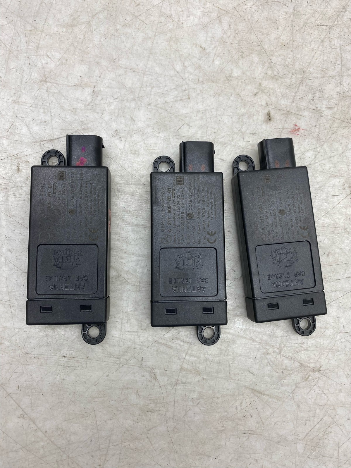 2020-2025 ASTON MARTIN DBX KEYLESS ENTRY INTERIOR PROTECTION SENSOR MODULE SET 3