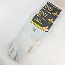 3 Pair Tillman 750L Premium Elkskin Stick/MIG Welding Gloves (Large)