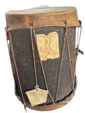 1893 Columbian exposition Chicago worlds fair  Guatemalan Drum Exhibited !