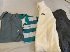 Venta al por mayor Lote de 22 piezas de marcas de ropa mixtas para hombre/mujer Nike Adidas Patagonia”