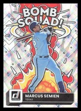 * MARCUS SEMIEN * 2022 DONRUSS BOMB SQUAD SILVER DIAMOND HOLO # 4