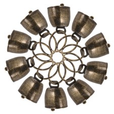 10 Pcs Bovina Metal Cell Campanelli Delle Pecore Piccoli Campanacci