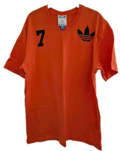 Adidas Originals David Beckham No.7 Orange T-Shirt XL Design by J Bond