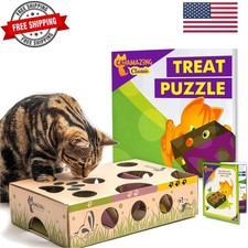 Interactive Treat Maze and Puzzle CAT Toy