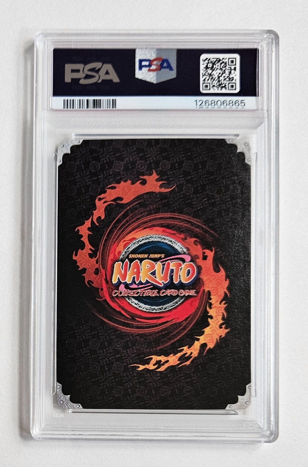 Naruto Tailed Beast Mode PSA 9 N591 1st Edition Fateful Reunion Bandai 2009 view 3