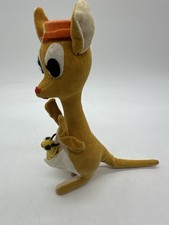 Vintage R. Dakin Dream Pets Matilda 8" Kangaroo  Baby Joey Japan Stuffed Animal