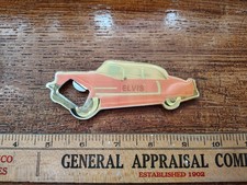 Elvis Presley Pink Cadillac Bottle Opener/Magnet 4 3/4" Long Officially Licensed