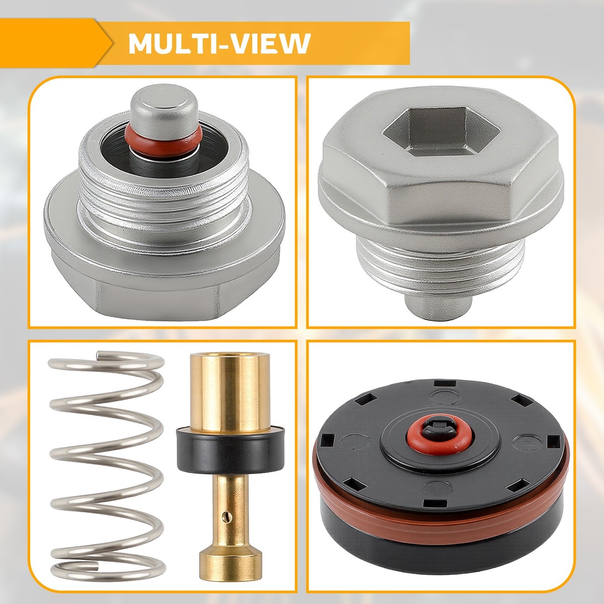 Kit di riparazione del regolatore per compressore d'aria, compatibile