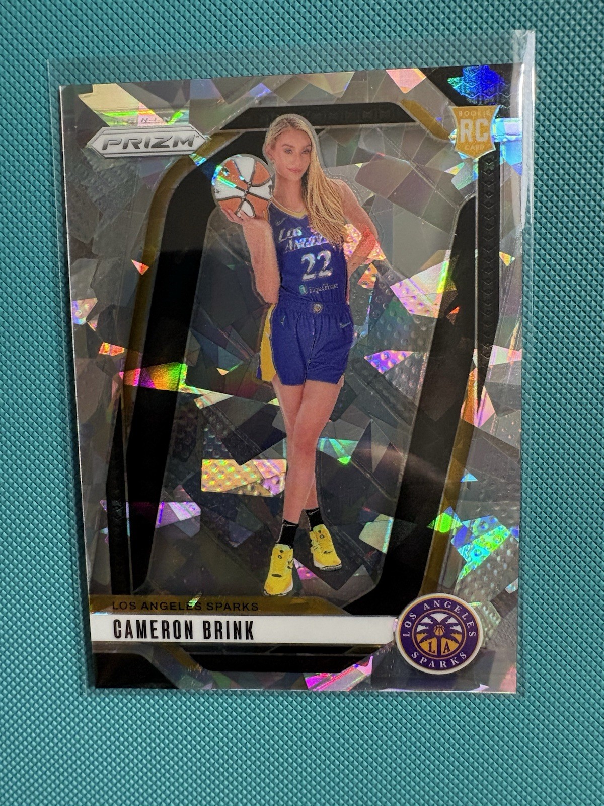 2024 Cameron Brink  Prizm WNBA Ice Prizm #143 (RC) - Los Angeles Sparks