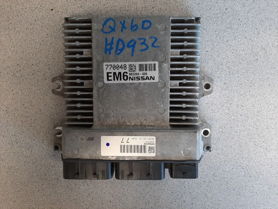 2022 Nissan Pathfinder OEM módulo de controle eletrônico 3.5L NEC064-652 compatível com 22-24 - Imagem 2 de 4