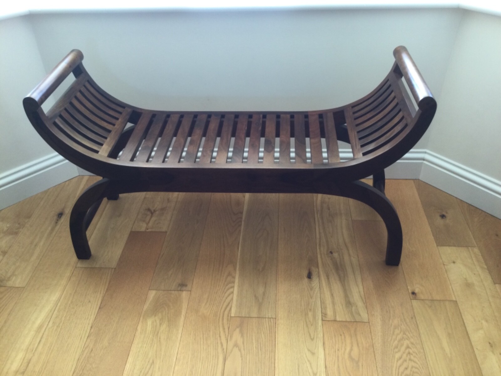 John Lewis & Partners Maharani Curved Bench