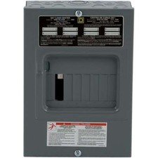 Square D Main Lug Load Center Indoor Surface Mount 100-Amp 8-Space 16-Circuit