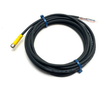 Turck 101551082 Flexlife Sgl-Ended M8 6-Pin Female to 6-Wire Cordset 13' Length