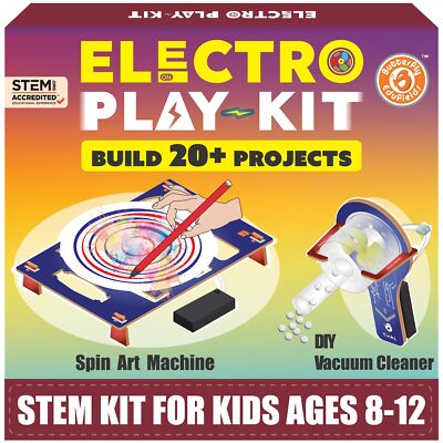 Butterfly EduFields STEM Kits for Boys Age 8-12 | 20+ Projects & Activities |...