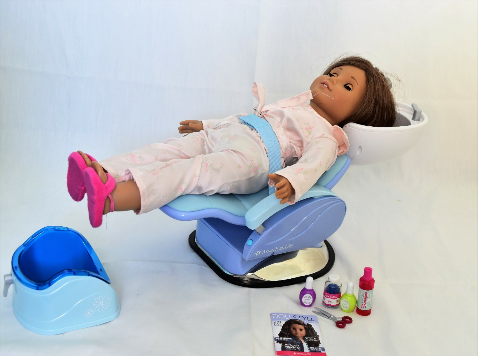 American Girl Doll Spa Chair (Salon Hair Styling Station) eBay