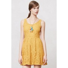 Anthropologie Moulinette Sœurs Bergamot Lace Dress Size M $148 NWT