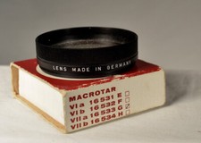 Leitz Leica Macrotar VIIa / Close-Up Lens Filter / 16533G